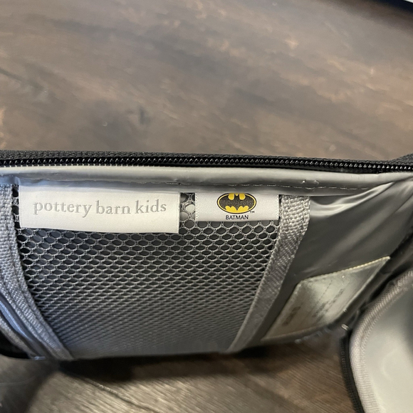 Pottery Barn School LUNCH BOX BAG DC Comics Batman superhero - Picture 6 of 8